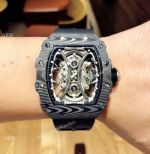 Swiss Replica Richard Mille RM 53-01 Tourbillon Pablo Mac Donough Watch Black Dial